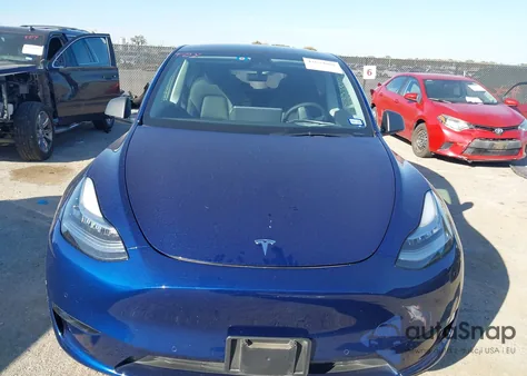 2022 Tesla Model Y Long Range Dual Motor All-Wheel Drive from USA, damaged, VIN 7SAYGDEE3NA002120